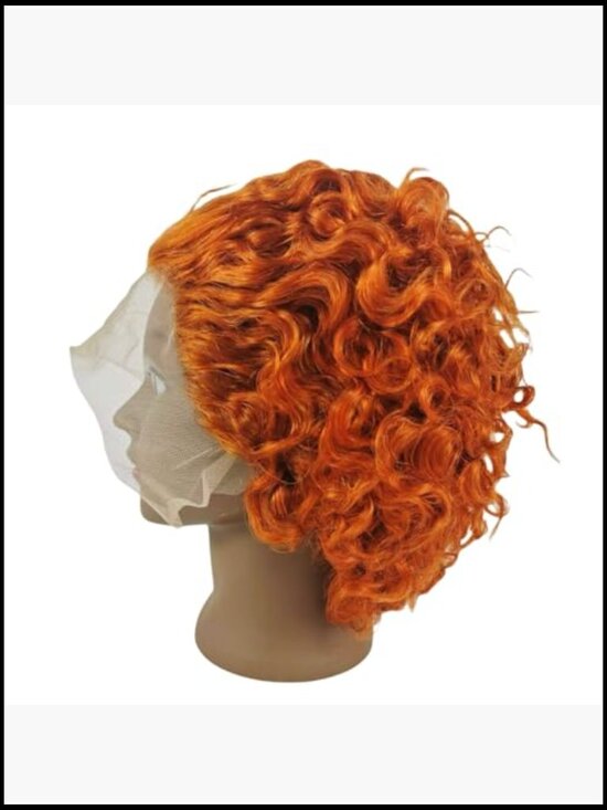 Short Curly Pixie Cut Wig Human Hair Chic Modern Style Voluminous Texture main image 5
